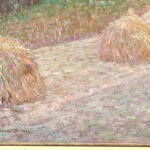 A Hayfield at Sunset thumbnail