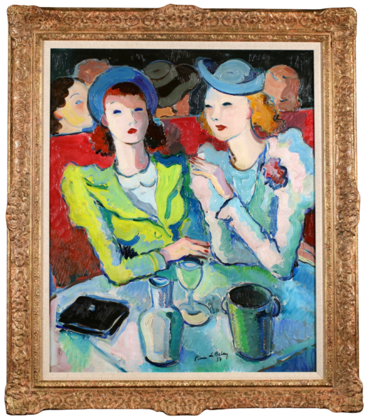 Au Café – Montmartre - Buy Fine Paintings Online
