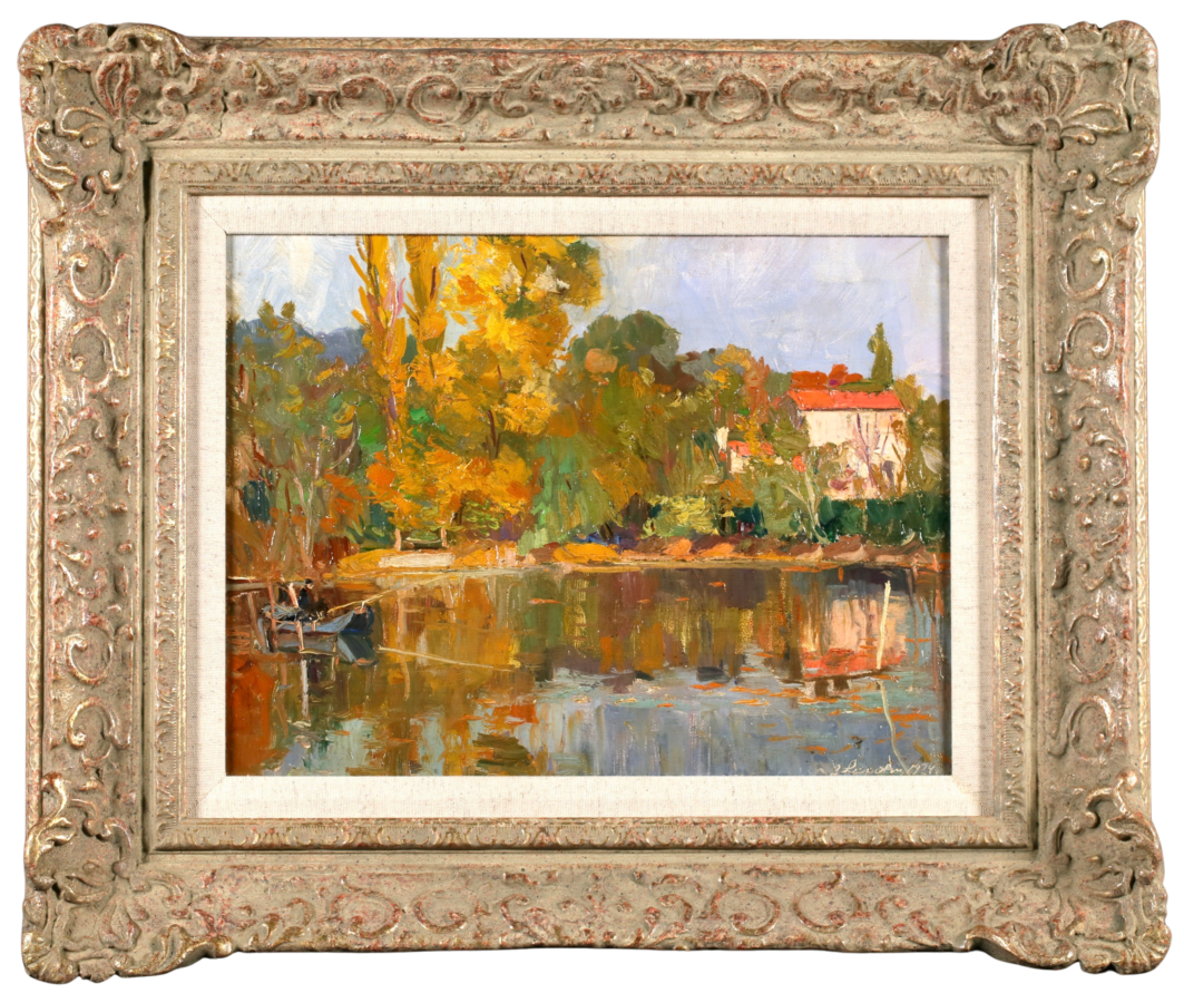 Fishing on the Seine - Buy Fine Paintings Online