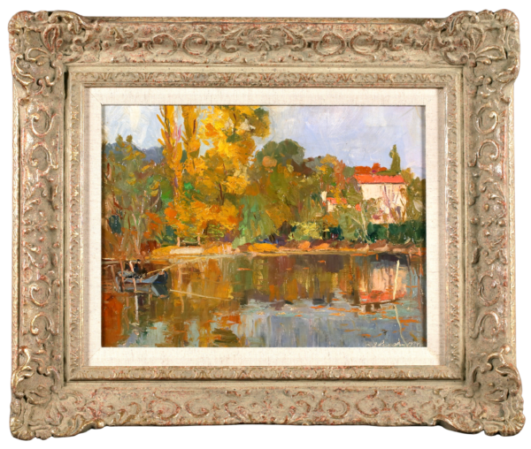 Fishing on the Seine - Buy Fine Paintings Online