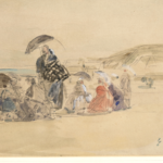 Crinolines sur la Plage de Trouville thumbnail