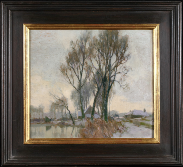 Petite neige près d’Amiens - Buy Fine Paintings Online
