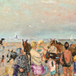 Les petits chevaux de la plage de Deauville thumbnail