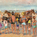 Les petits chevaux de la plage de Deauville thumbnail