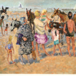 Les petits chevaux de la plage de Deauville thumbnail