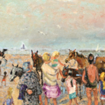 Les petits chevaux de la plage de Deauville thumbnail