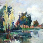 Printemps sur la Seine près de Rouen thumbnail