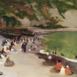 Figures on the beach – Yport thumbnail