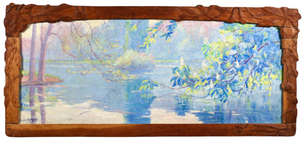 Paysage au bord du lac - Buy Fine Paintings Online