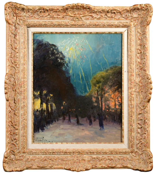 Le 14 Juillet aux Champs-Elysées - Buy Fine Paintings Online