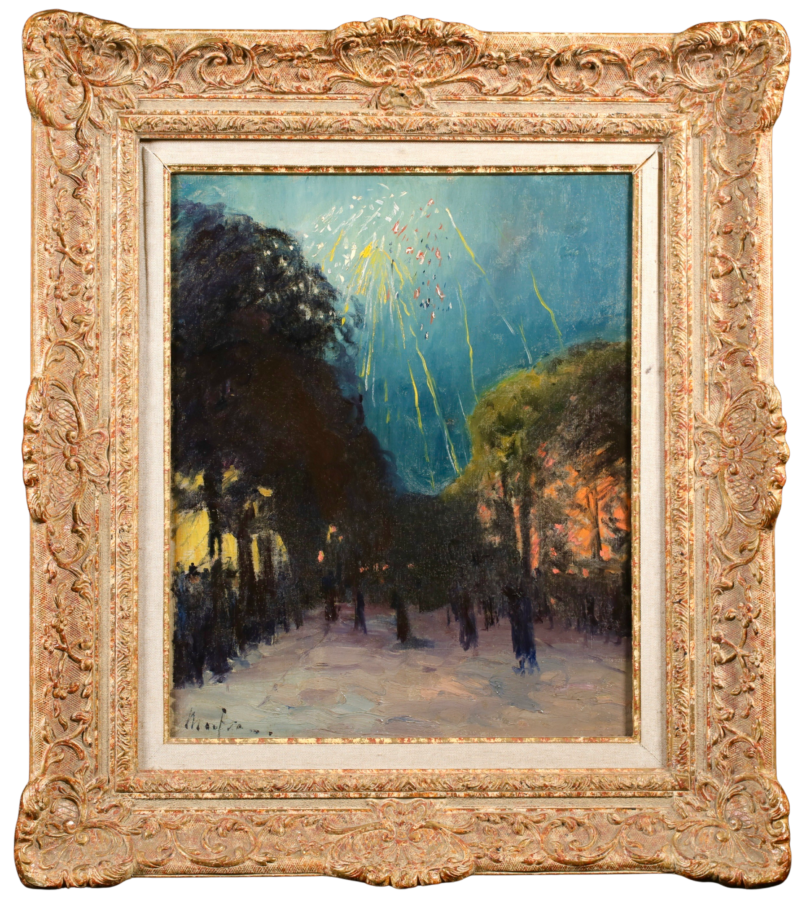 Le 14 Juillet aux Champs-Elysées - Buy Fine Paintings Online