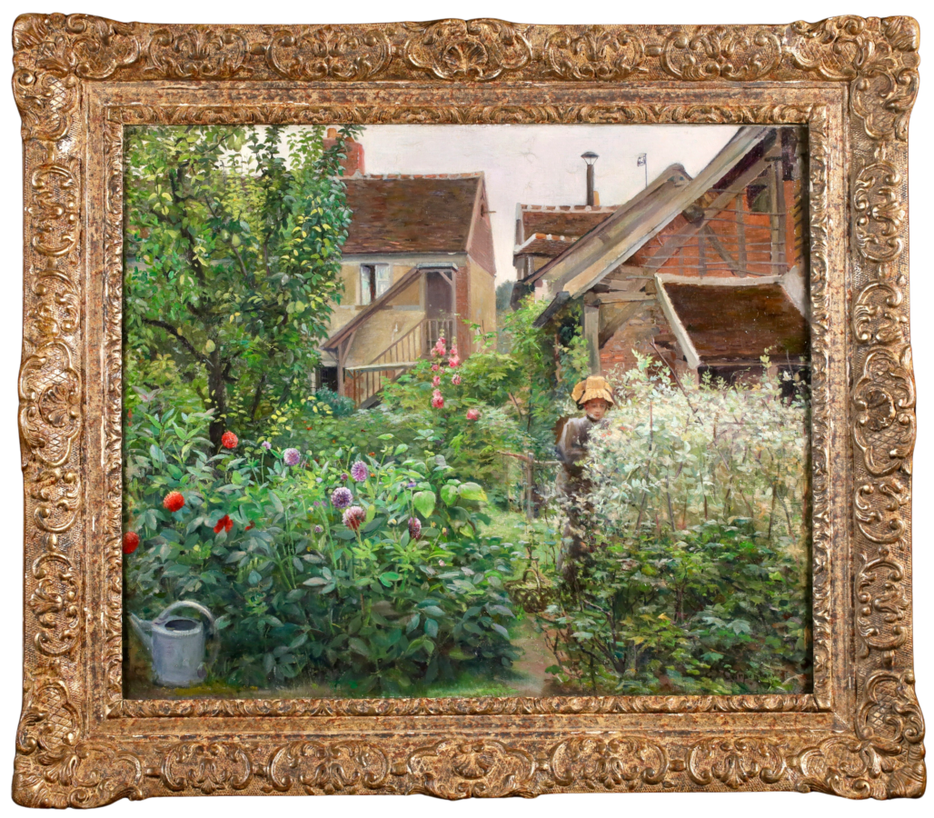 Tending the Garden - Buy Fine Paintings Online