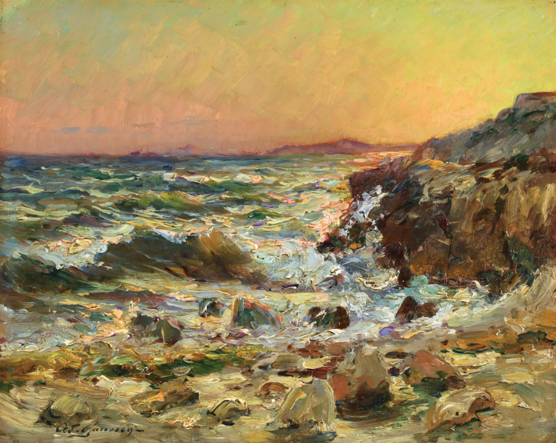 Coucher de Soleil – La Côte Bleue - Buy Fine Paintings Online