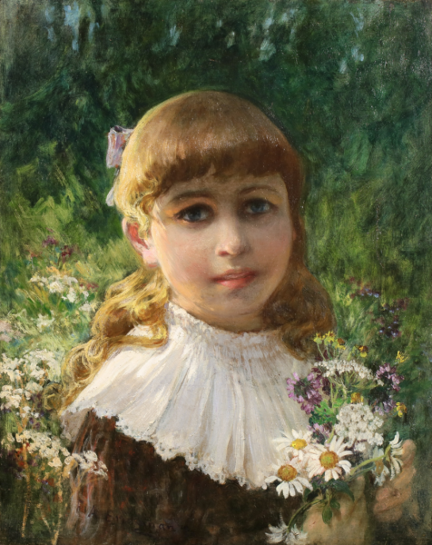 The Artist’s Daughter - Buy Fine Paintings Online