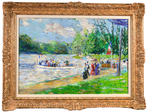 Boating party on the Seine - Buy Fine Paintings Online