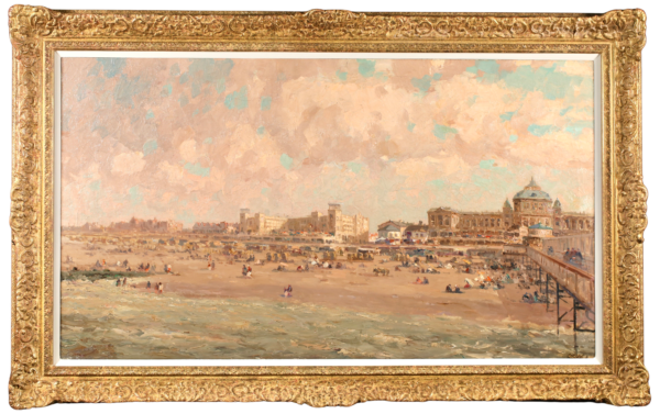 Scheveningen Beach and The Kurhaus - Buy Fine Paintings Online