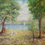 Deux filletes aux bord de l’eau – Lagny thumbnail