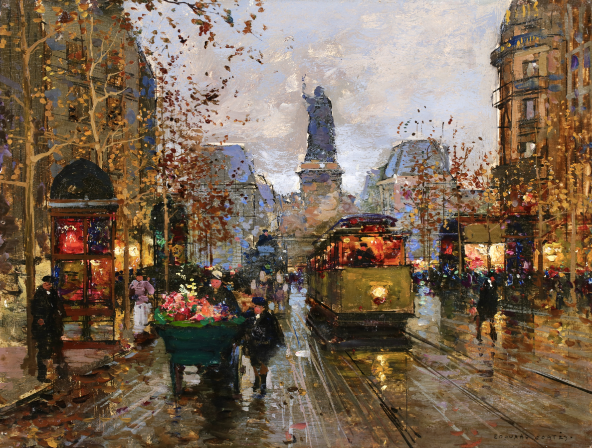 Boulevard des Capucines – La Nuit - Buy Fine Paintings Online