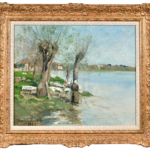 Lavandières au bord d’une rivière thumbnail