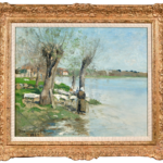 Lavandières au bord d’une rivière thumbnail