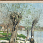 Lavandières au bord d’une rivière thumbnail