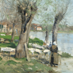 Lavandières au bord d’une rivière thumbnail
