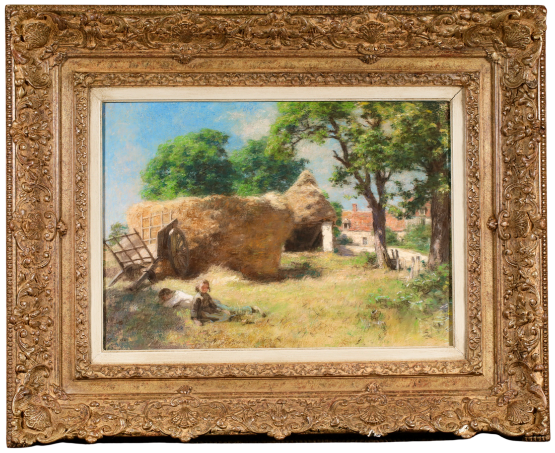 La sieste à la ferme des Grèves - Buy Fine Paintings Online