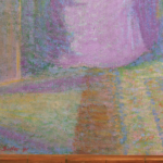 Embroidering in the dining room at Giverny thumbnail