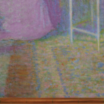 Embroidering in the dining room at Giverny thumbnail