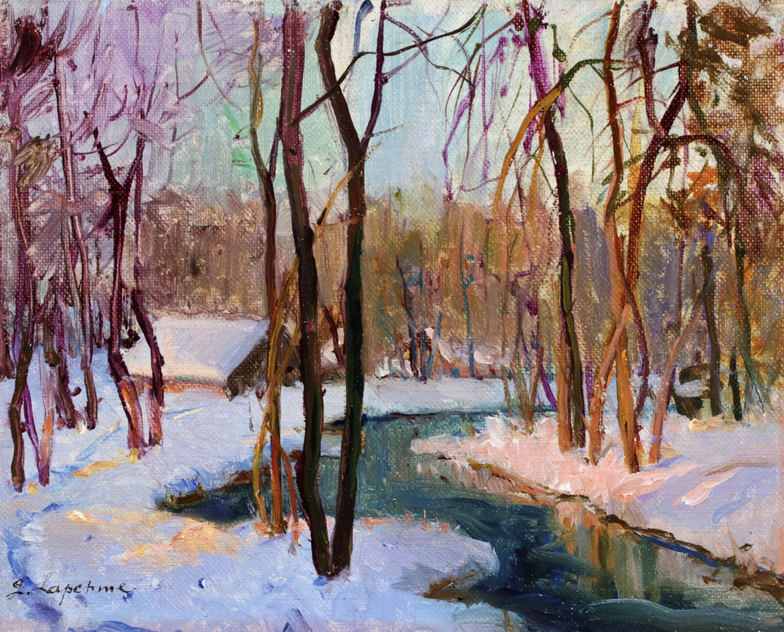 Winter – Russia - Buy Fine Paintings Online