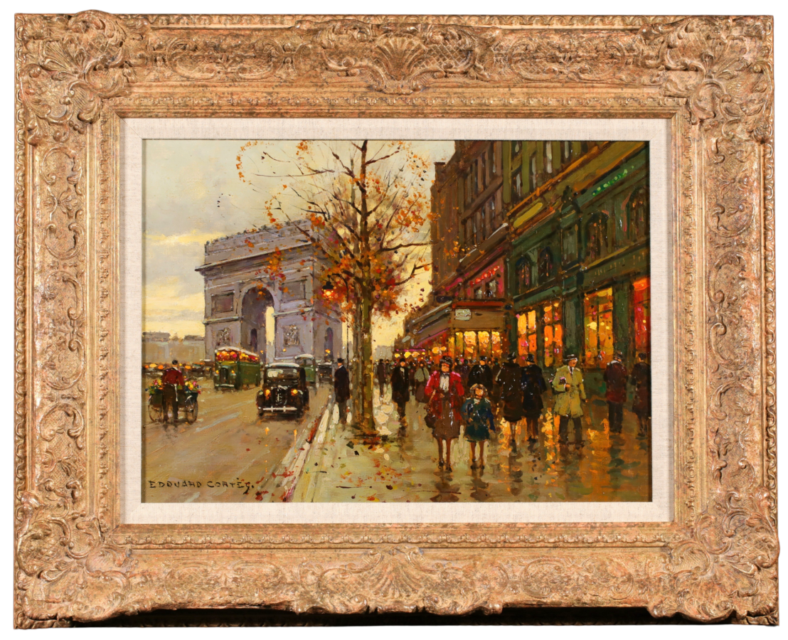Arc de Triomphe et Avenue de Friedland - Buy Fine Paintings Online