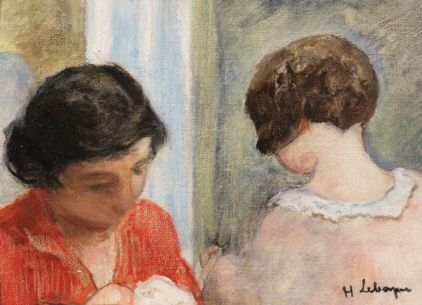 Femme et jeune fille - Buy Fine Paintings Online