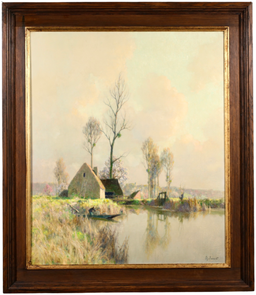 Printemps au Vieux Moulin – Bords De Morin - Buy Fine Paintings Online