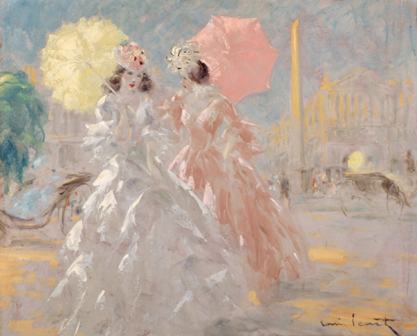 Elegantes – Place la Concorde - Buy Fine Paintings Online