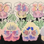 Floral design for a wallpaper thumbnail