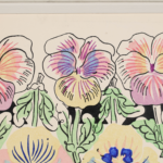 Floral design for a wallpaper thumbnail