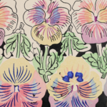 Floral design for a wallpaper thumbnail