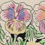 Floral design for a wallpaper thumbnail