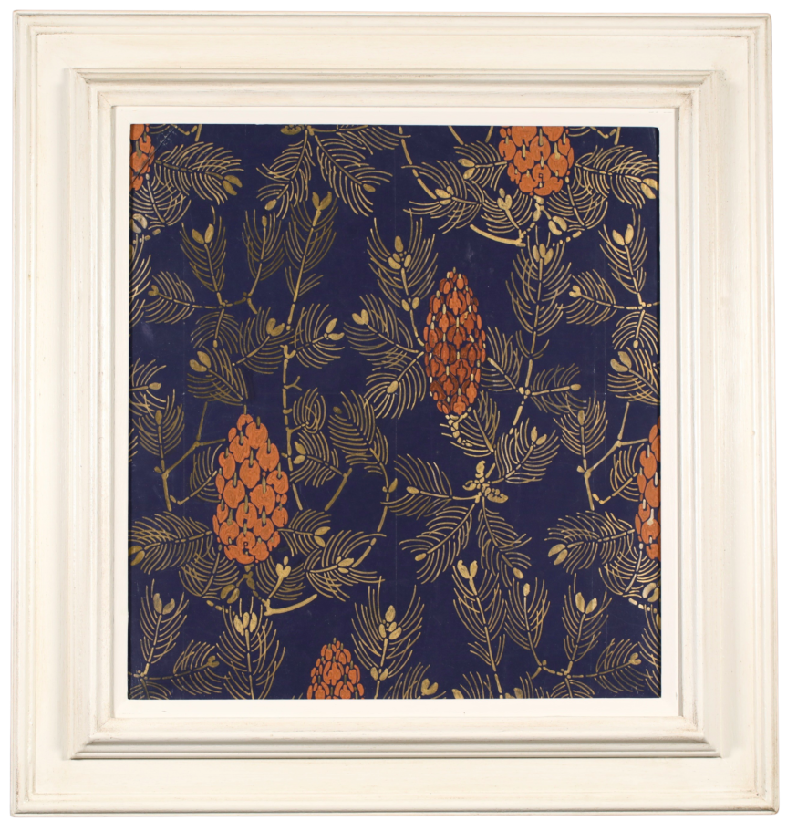 Pommes de pin et aiguilles – Projet de Tissus - Buy Fine Paintings Online