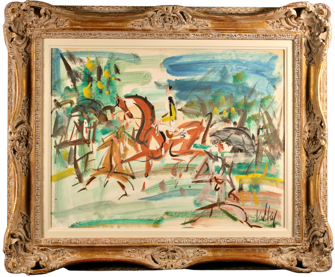Les Jockeys - Buy Fine Paintings Online