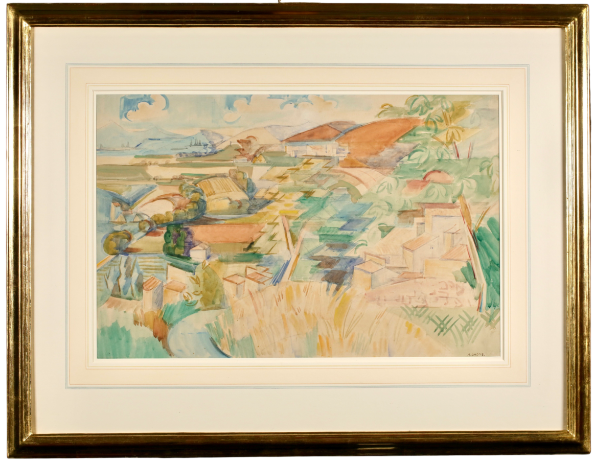 Mirmande – Vue de Cliousclat - Buy Fine Paintings Online
