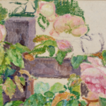 Roses on a fence thumbnail