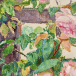 Roses on a fence thumbnail