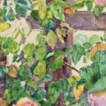 Roses on a fence thumbnail