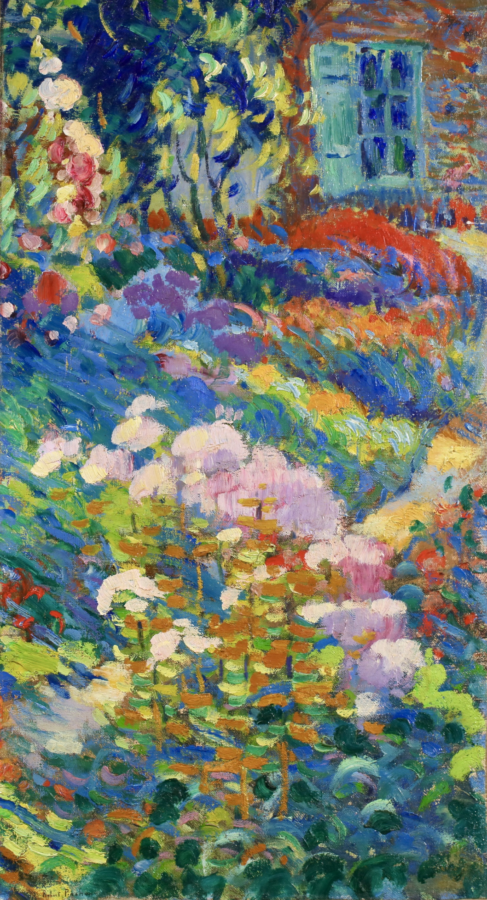 Fleurs dans le jardin - Buy Fine Paintings Online