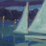 Gloucester Harbour, Massachusettes – Moonlight thumbnail