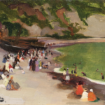 Figures on the beach – Yport thumbnail