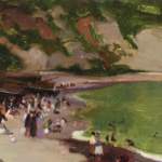 Figures on the beach – Yport thumbnail