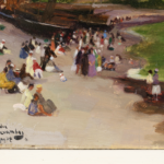 Figures on the beach – Yport thumbnail