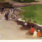 Figures on the beach – Yport thumbnail